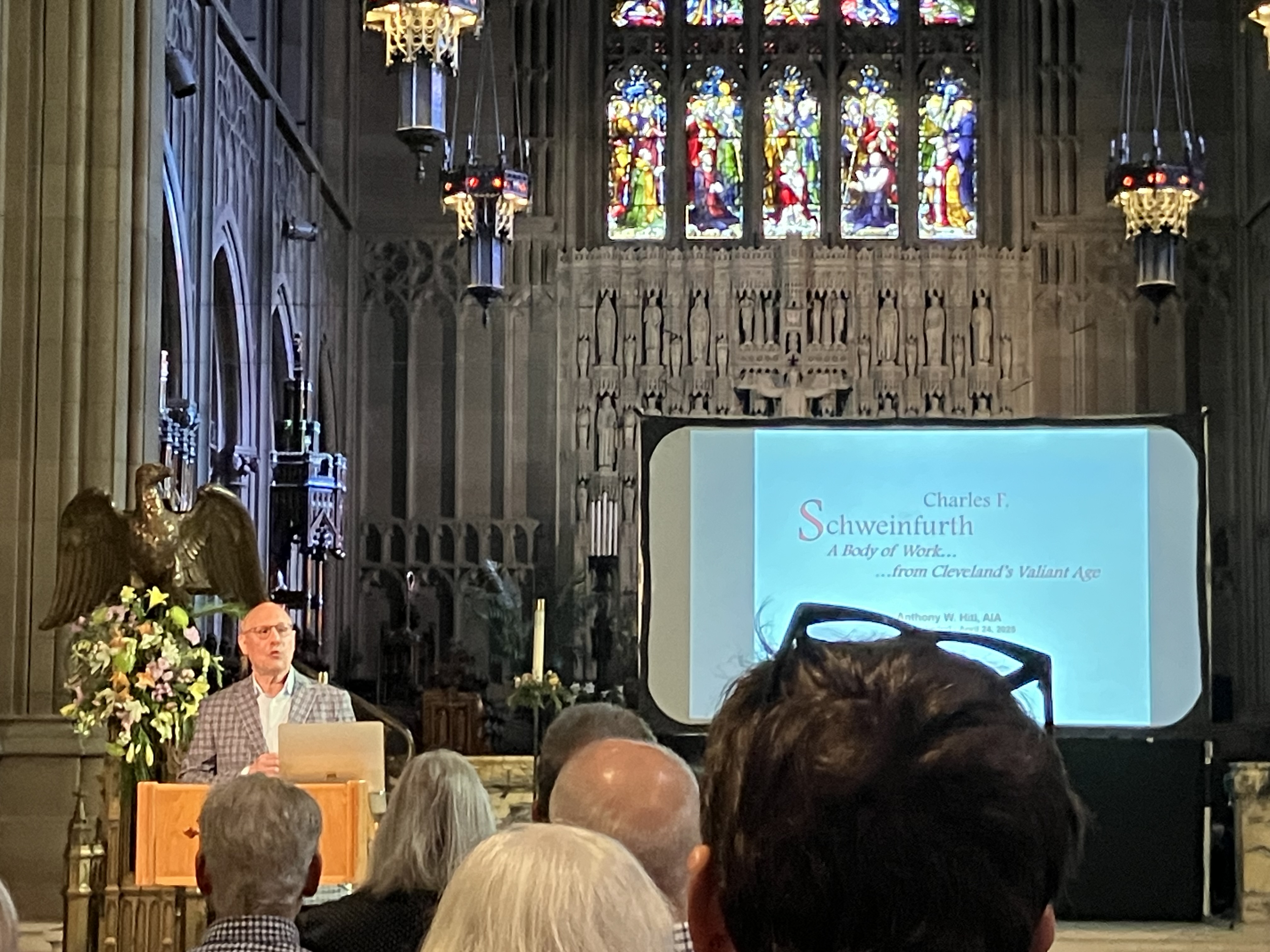 Architect Anthony Hiti presidents the Body of Work lecture on Charles Schweinfurth