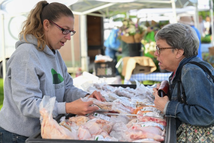 Shopping at the Market