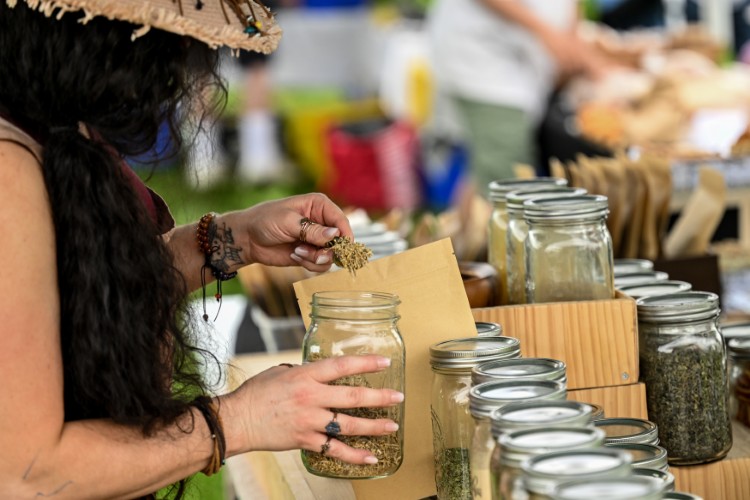 Shopping at the Market