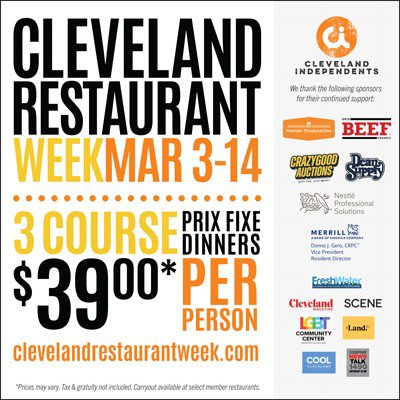 Cleveland Restaurant Week
