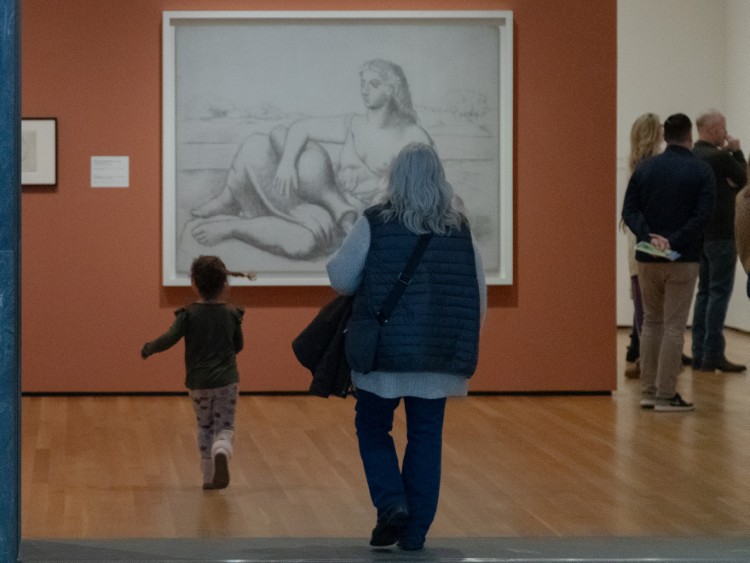 Gallery views of Picasso and Paper