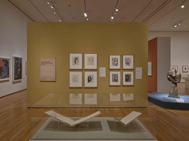 Gallery views of Picasso and Paper