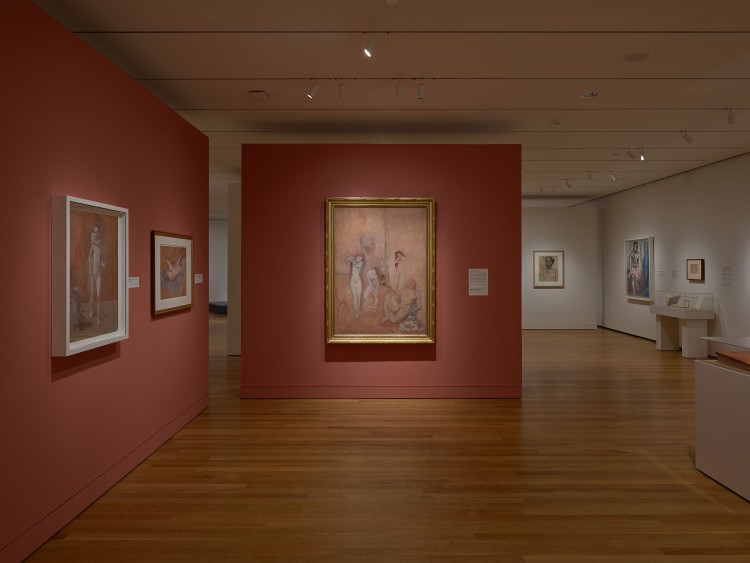 Gallery views of Picasso and Paper