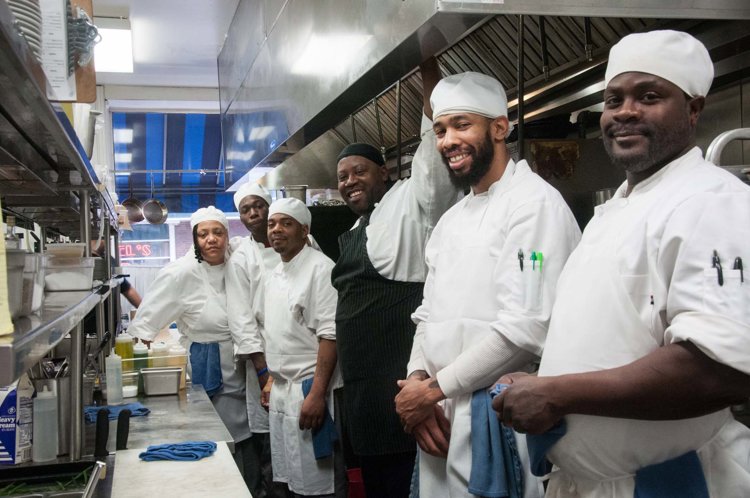 Culinary Students at the Kitchen
