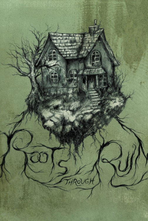 "Roots Through Ruin" playbill by Ezequiel Soto