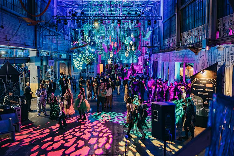 The Bal is an annual celebration in support of Ingenuity’s year-round work with Cleveland artists, makers, and entrepreneurs. Pictured: 2024 Bal.