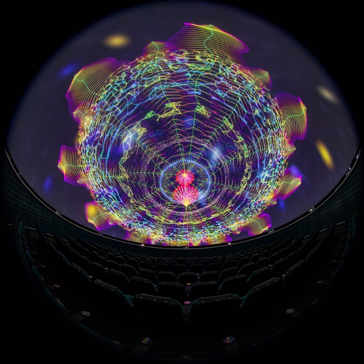 The program sets Pink Floyd’s iconic 1973 album to a light and sound experience cast across the planetarium’s dome.