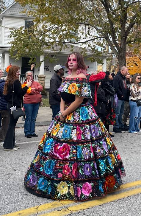 A colorful senorita.