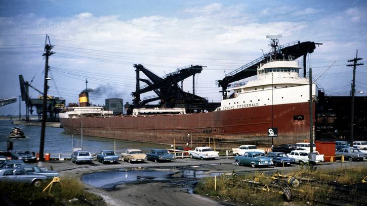Unloading at the Port of Toledo.