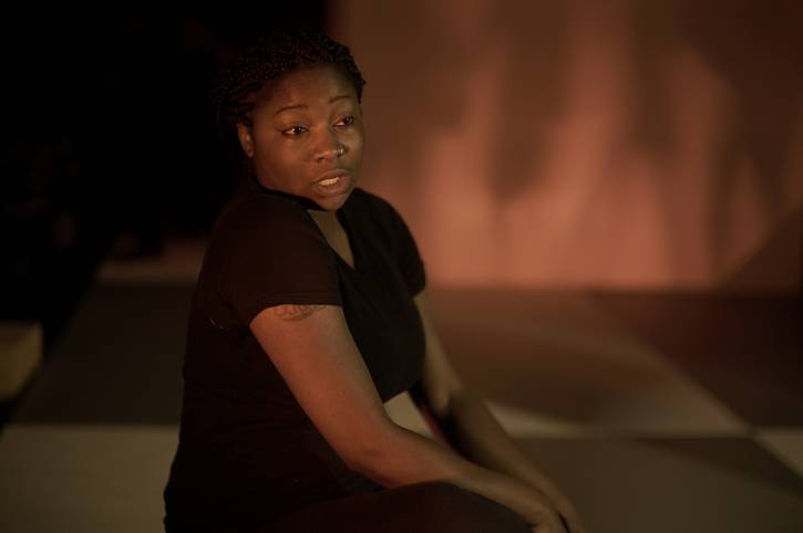 India Burton in'the 2016 premiere of Objectively/Reasonable.'