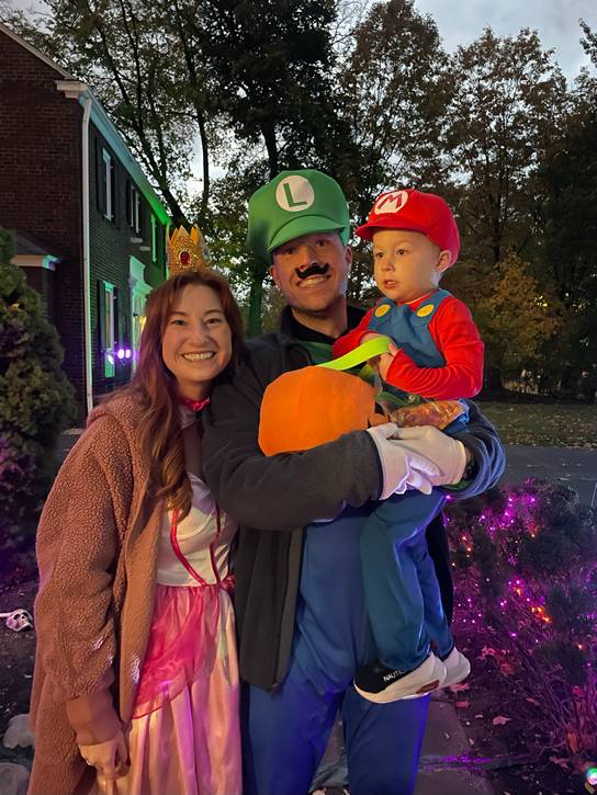 Mario, Luigi, and The Princess (The Aukermans)