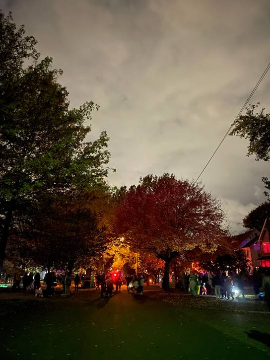 Dusk on 'Scareborough.'