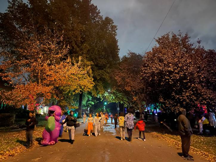 Dusk on 'Scareborough.'