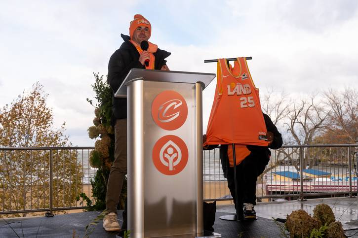 Chris Kaiser, executive vice president and chief marketing officer for the Cavaliers and Rock Entertainment Group..