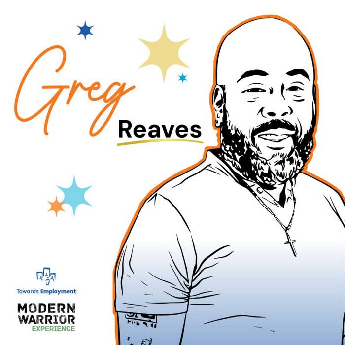 Towards Employment alumnus Greg Reaves is one of the storytellers at the event.