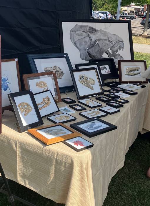 The artwork of watercolor artist Preston Roberts.