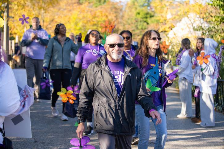 The Walk to End Alzheimer's at Cleveland Metroparks Zoo.