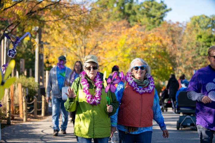 The nationwide Walk to End Alzheimer's is the world's largest event to raise awareness and money for Alzheimer's care, support, and research.