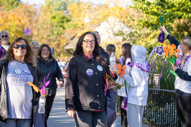 The nationwide Walk to End Alzheimer's is a celebration of hope around breakthroughs in Alzheimer's research and treatment.