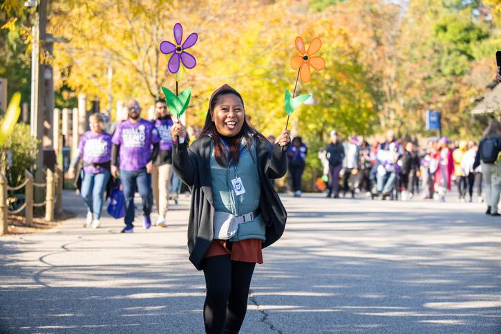 The nationwide Walk to End Alzheimer's is the world's largest event to raise awareness and money for Alzheimer's care, support, and research.