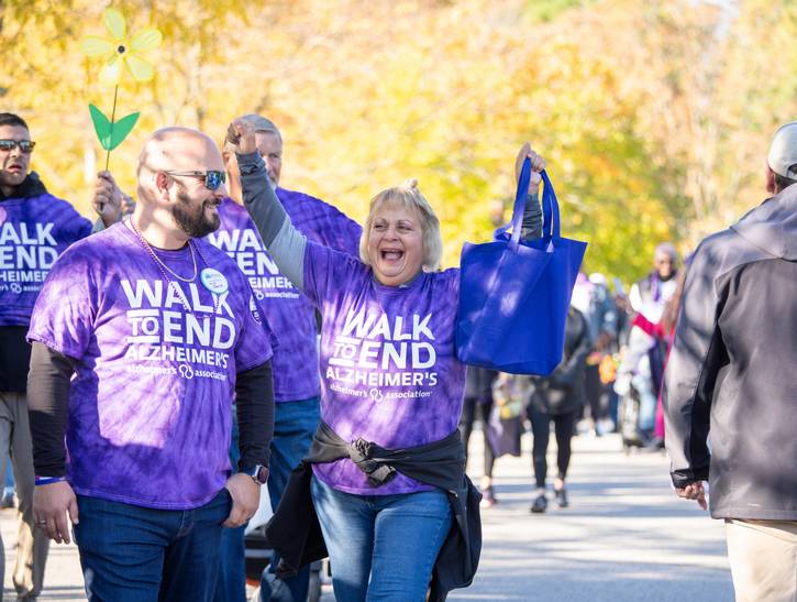 The nationwide Walk to End Alzheimer's is the world's largest event to raise awareness and money for Alzheimer's care, support, and research.