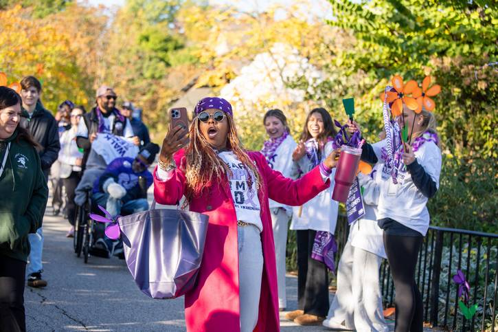The Walk to End Alzheimer's at Cleveland Metroparks Zoo.