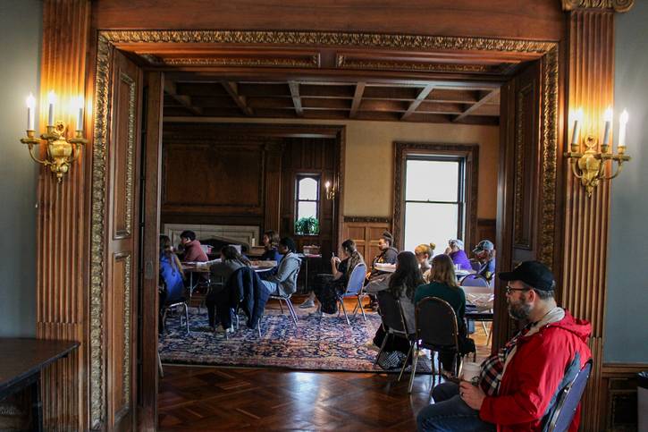 Lake Erie Ink's Teen Writing Symposium at Mather Mansion.