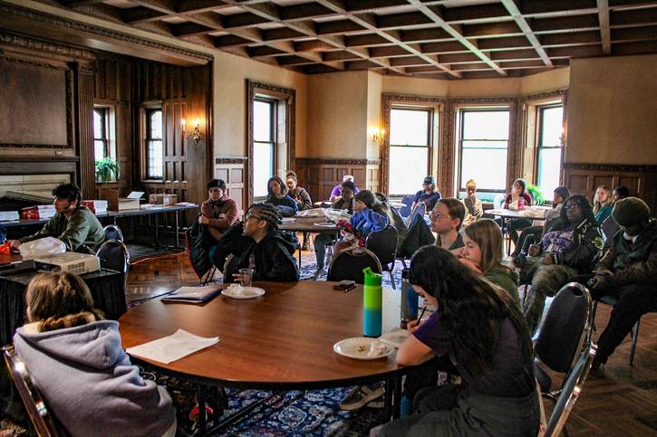 Lake Erie Ink's Teen Writing Symposium at Mather Mansion.