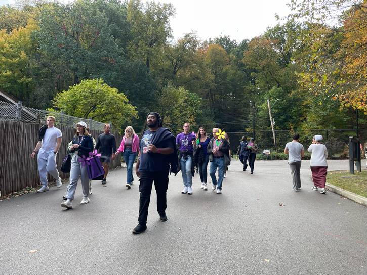 Walking to end Alzheimer's.