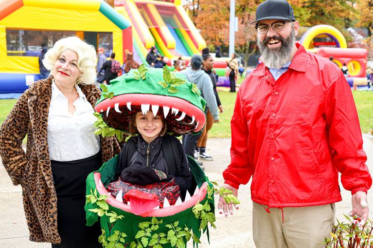 The costume contests—for both humans and pets—are highlights of South Euclid's October Feast.