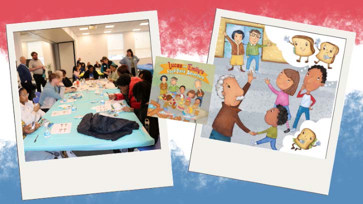 Bonnie LeMaire's illustrations for "Lucas & Emily’”