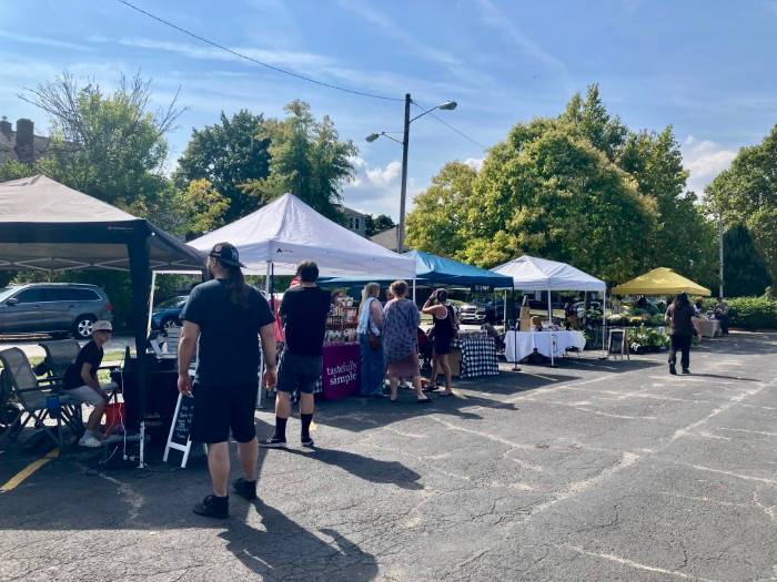 The Cleveland Heights Community Market.