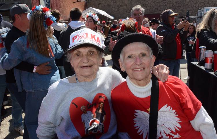 Friends having fun at Dyngus Day 2026.