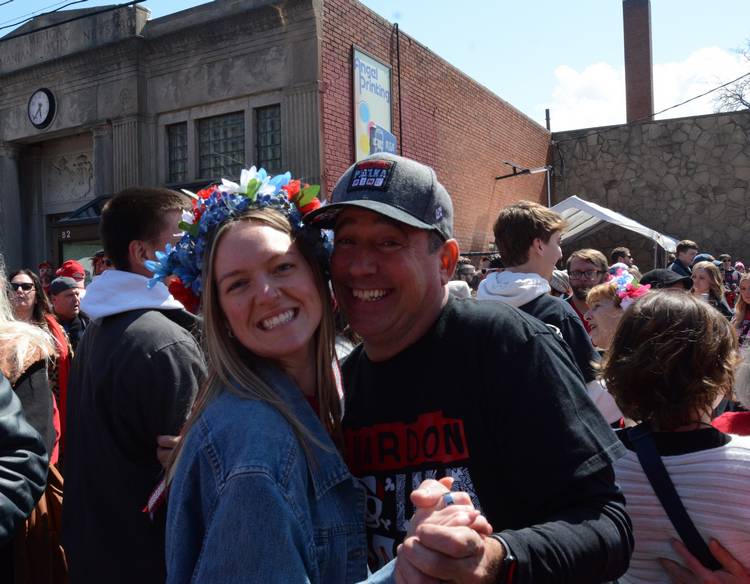 Everyone was in good spirits at Dyngus Day 2026.