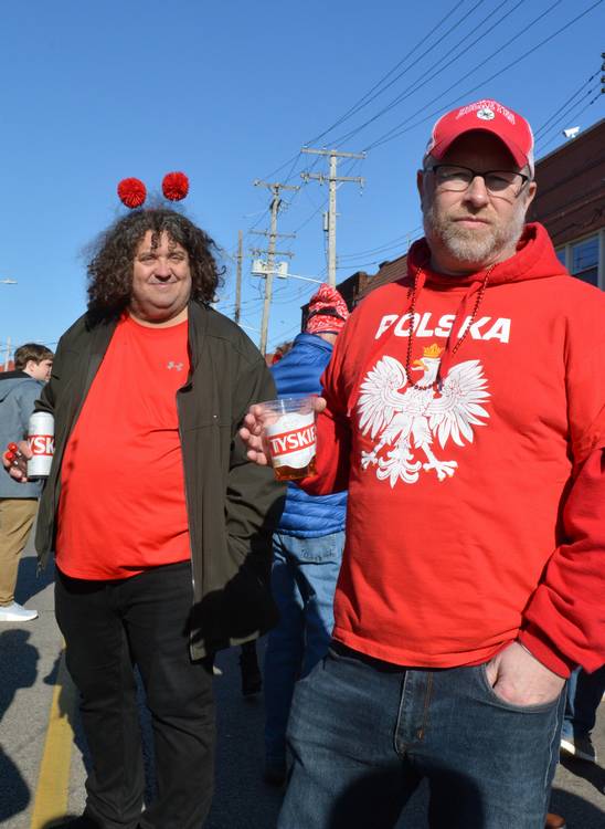 Blowing off steam after Lent at Dyngus Day.