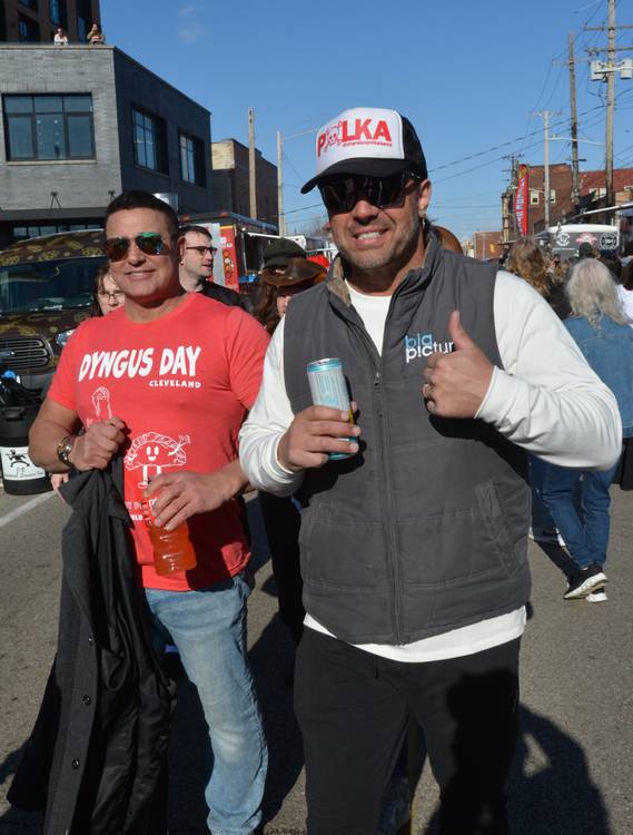 Blowing off steam after Lent at Dyngus Day.