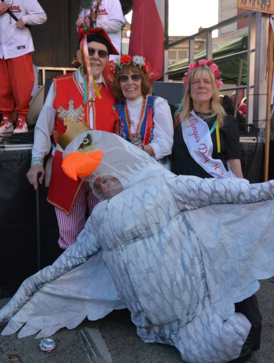 Costumes, inflatables, and smiles for Dyngus Day 2026.