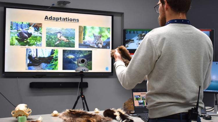 CMNH's Virtual Field Trips have reached 250,000 participants around the world.