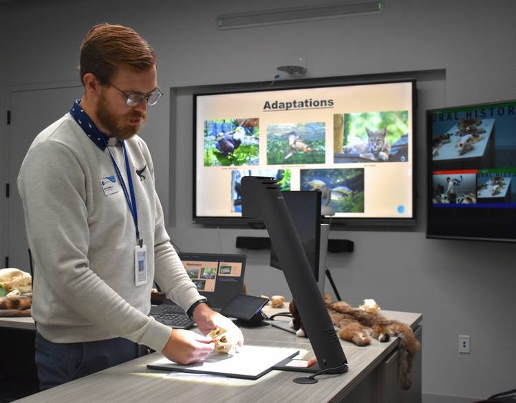 CMNH Virtual Field Trips help the museum reach audiences of all ages around the globe.