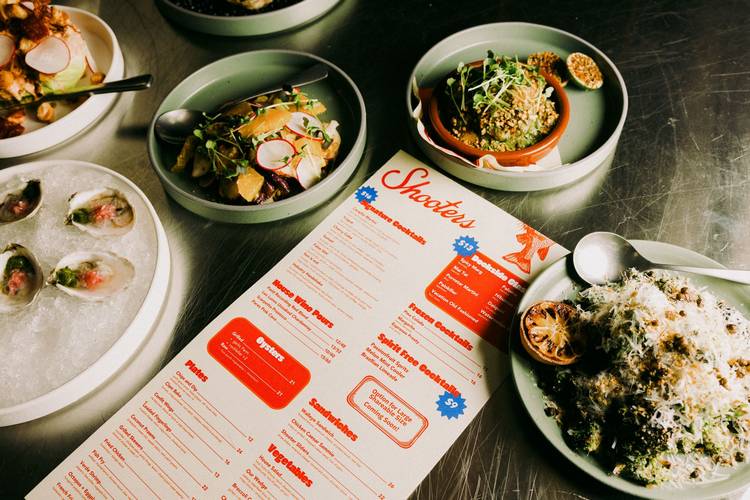 The return of Shooters on the Flats' West Bank boasts a refurbished menu.