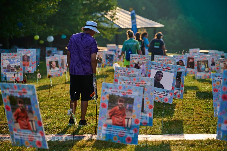 The Legacy Garden at Lifebanc's Gift of Life Walk & Run.