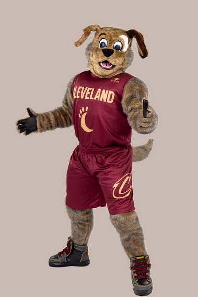 TheCavs mascot, Moondog.