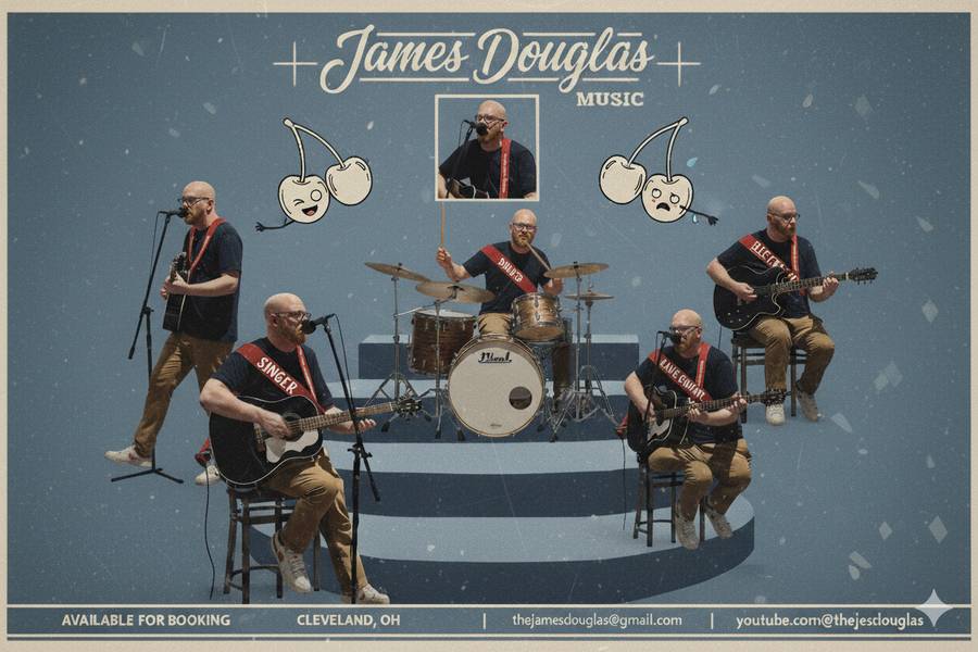 Musician James Douglas will play at Parnells on Friday, Aug. 28 at 7:30 p.m.