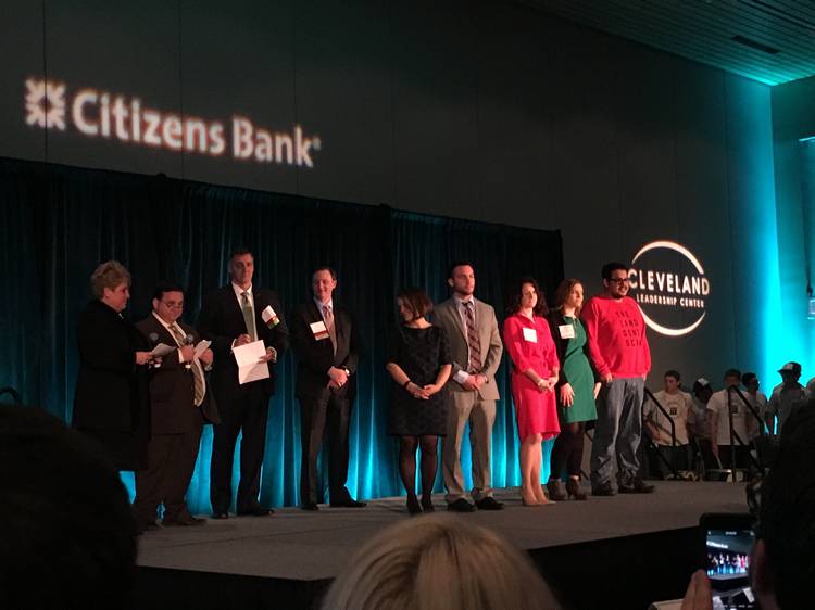 The winners of the 2016 Accelerate: Citizens Make Change business pitch competition.