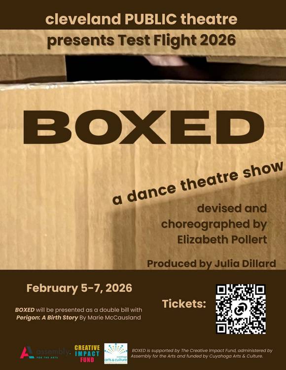 'Boxed' will be staged at CPT's Test Flight on Thursday, Feb. 5.