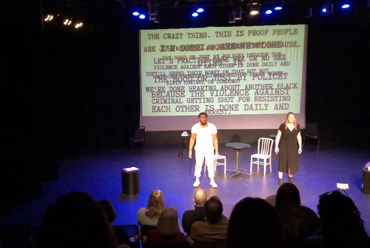 A reading of Crum's and Dixon's 'Gray Space.' at the 2023 Test Flight