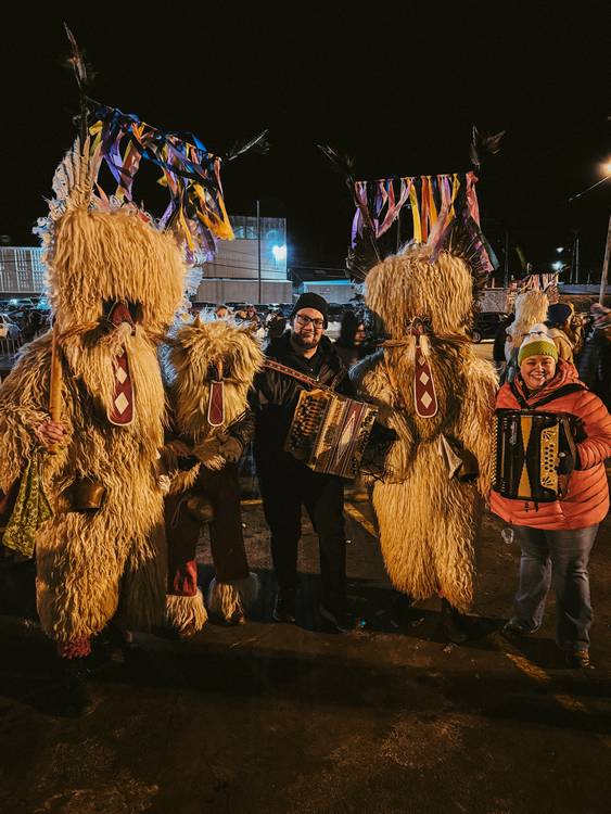 The mythical kurents will chase away winter at the annual Kurent Jump on Saturday, Feb. 7.