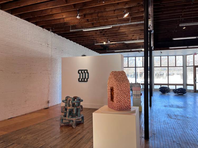 'Surface and Structure: Contemporary Ceramics at the Edge of Form' runs through March 28 at The Sculpture Center.