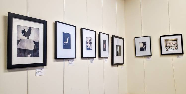 'Between Worlds' exhibit at the Cuyahoga County Library's Chagrin Falls Branch features the photography of three local articles.