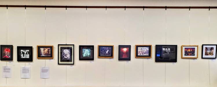 'Between Worlds' exhibit at the Cuyahoga County Library's Chagrin Falls Branch features the photography of three local articles.